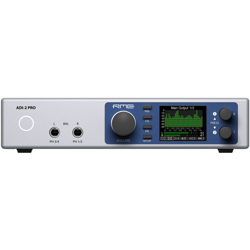RME ADI-2 Pro FS Reference AD/DA Converter with Extreme Power Headphone Amplifiers