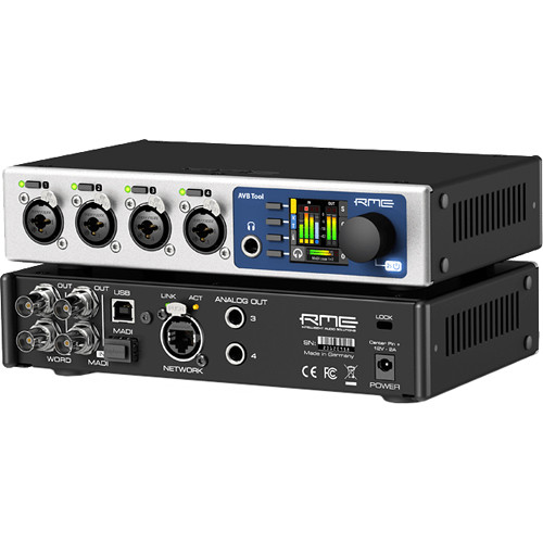 RME AVB Tool Mic Preamp, Router, and Converter