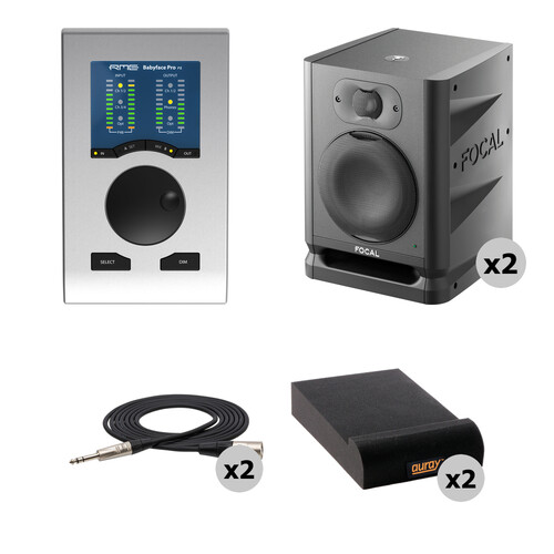 RME Babyface Pro FS 24-Channel USB-B Audio/MIDI Interface with Mixing Kit
