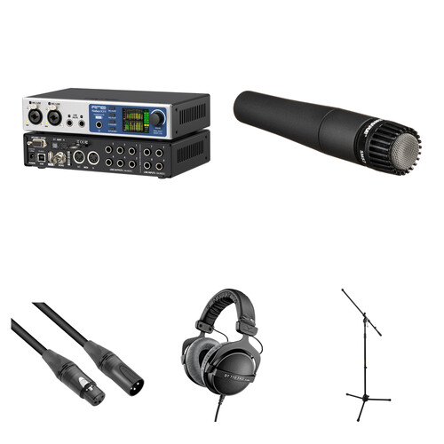 RME Fireface UCX II 40-Channel USB-B Audio/MIDI Interface with Guitar Recording Kit