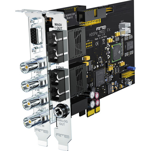 RME HDSPe MADI FX - 390 Channel PCIe Audio Card HDSP MADI-FX B&H
