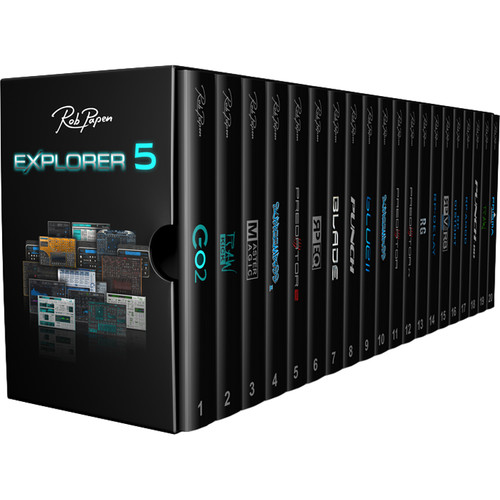 Rob Papen eXplorer 5 - Instrument & Effects Plug-In Bundle (Download)