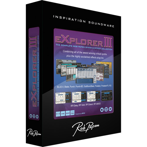 Rob Papen eXplorer Bundle II to eXplorer III Bundle Upgrade