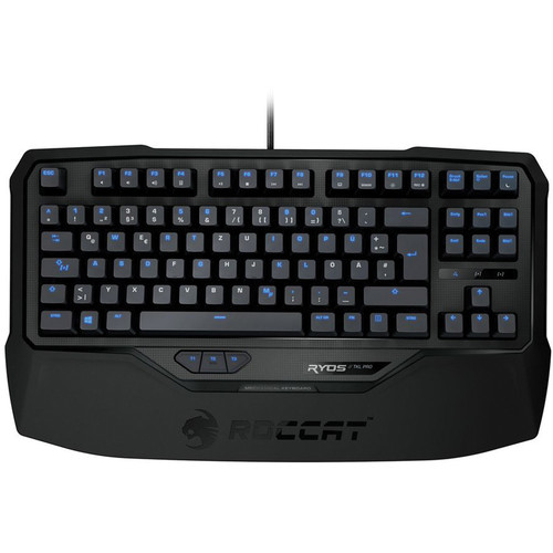 ROCCAT Ryos TKL Pro Mechanical Gaming Keyboard with Brown Key Switches