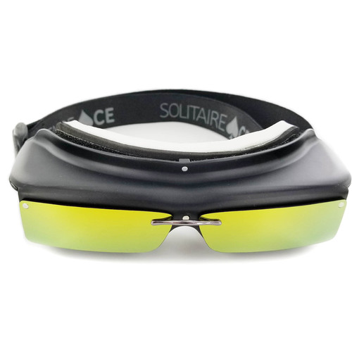 Rochester Optical Polarized Sun Shield for Solitaire Ace 2.0 VR Goggles (Gold)