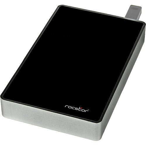 Rocstor 500GB Rocsecure EX31hd USB 3.1 Encrypted Portable 5400 rpm HDD