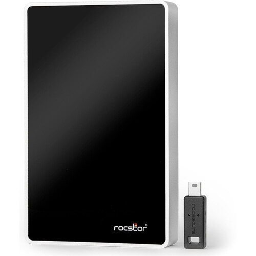 Rocstor 2TB Rocsecure EX32 USB 3.2 Gen 1 Encrypted Portable 5400 rpm HDD