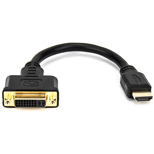 Rocstor HDMI Male to DVI-D Female Video Adapter Cable (8")