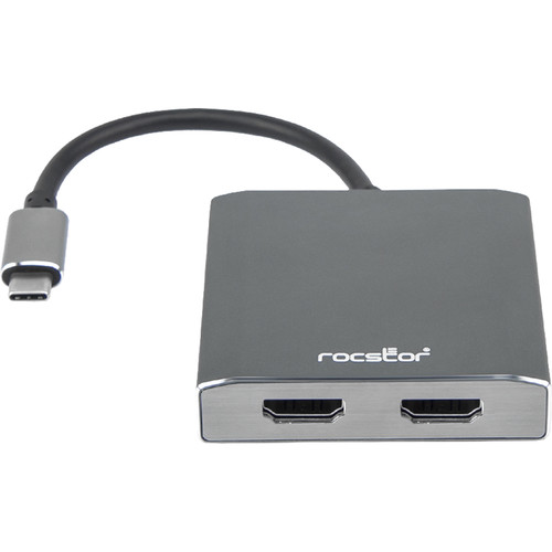 Rocstor USB Type-C to Dual HDMI Display Adapter Cable