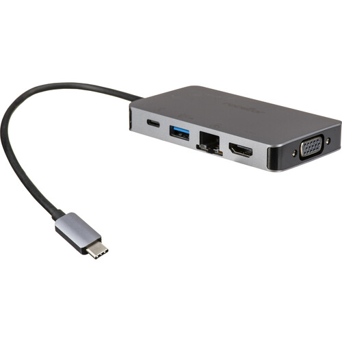 Rocstor Premium USB Type-C Multiport Adapter with PD Charging
