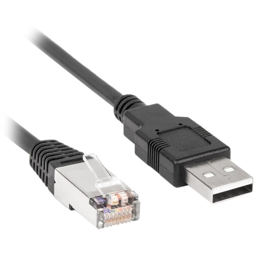 Rocstor USB-A to RJ45 Console Rollover Cable (10')