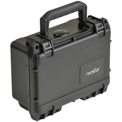 Rocstor DE5 Waterproof Injection-Molded Mil-Standard Waterproof Case (Black, Cubed Foam)