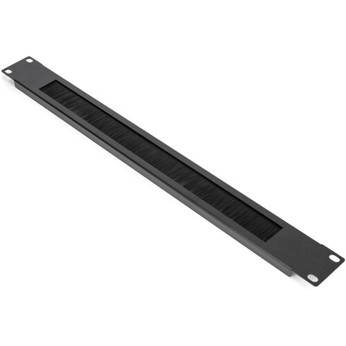 Rocstor Universal Rackmount Brush Panel (1 RU)