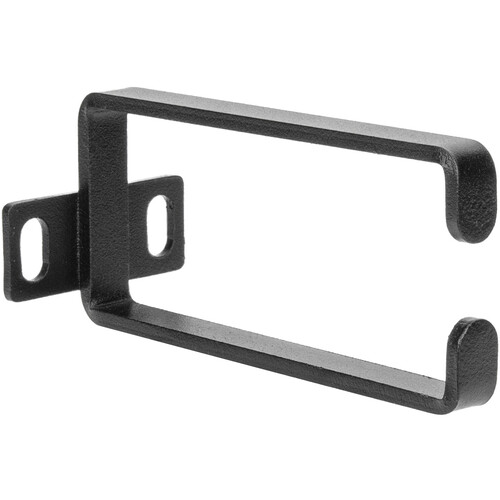 Rocstor Vertical Server Rack Cable Management D-Ring Hook (1 RU, Black)