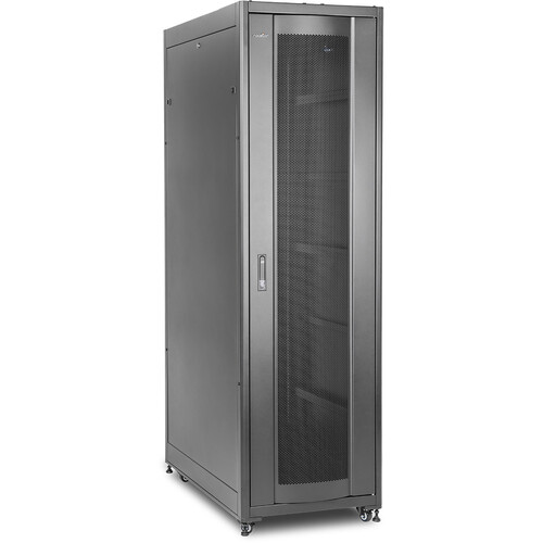 Rocstor SolidRack R3004G G2 Premium Assembled Rack Enclosure Cabinet Clear Glass Window (24 RU)