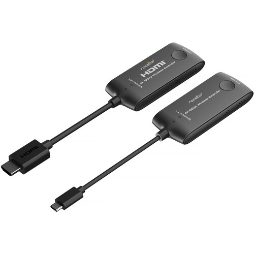 Rocstor TrueReach TR10 4K60 Mini Portable USB-C/HDMI over Wireless Extender Kit (65.6')