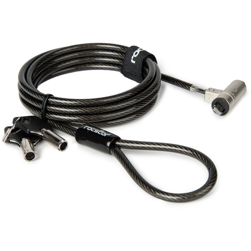 Rocstor Rocbolt C22 Slim Security Cable with Key Lock (6', TAA)