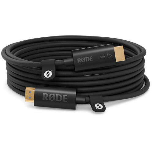 RODE HDMI-10 Premium Fiber-Optic HDMI Cable (32.8')
