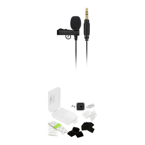 RODE Lavalier GO Omnidirectional Lavalier Microphone with Hiding Kit (Black)