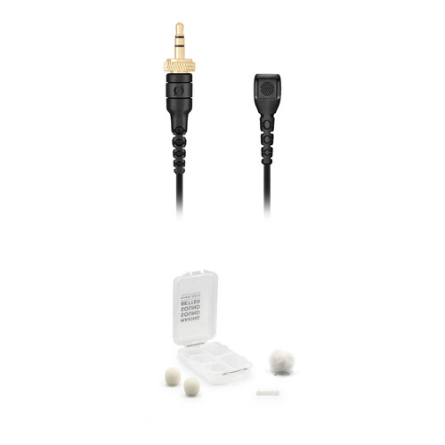 RODE Lavalier II Omnidirectional Lavalier Microphone with White Outdoor Kit