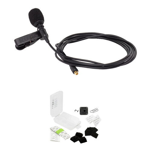 RODE Lavalier Microphone with Hiding Kit (Black)
