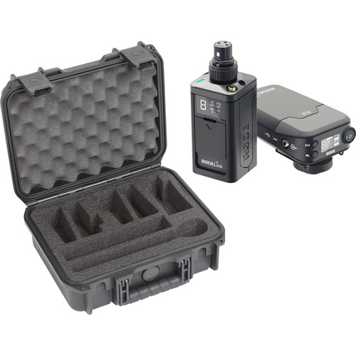 RODE RODELink Newsshooter Kit Digital Camera-Mount Wireless Plug-On Microphone System with Case and No Mic Kit (2.4 GHz)