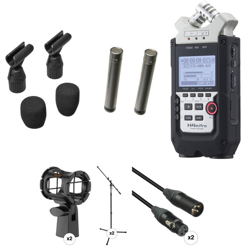 RODE NT5 Cardioid Condenser Mic (Matched Pair) & Recorder Package for Ambient Sound Kit
