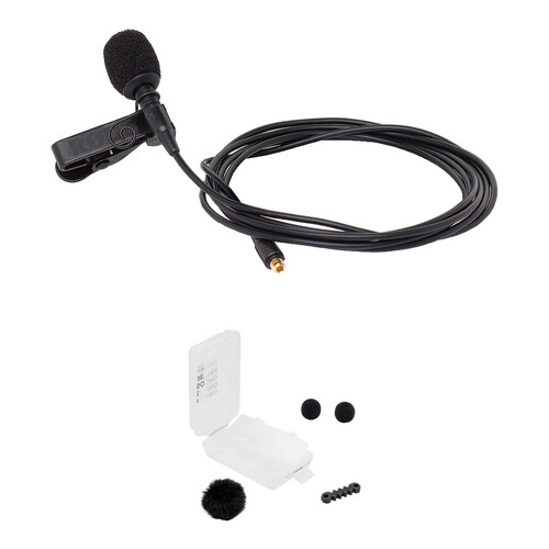 RODE Lavalier Microphone with Outdoor Kit (Black)