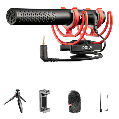 RODE VideoMic NTG Shotgun Microphone Kit for iPhone