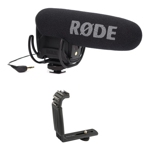 RODE VideoMic Pro Camera-Mount Shotgun Microphone Kit with Dual-Shoe Bracket