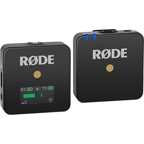 RODE Wireless GO Compact Digital Wireless Microphone System (2.4 GHz, Black)