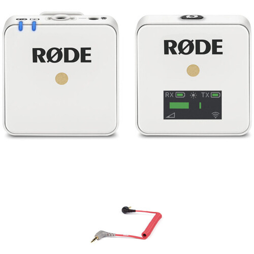 RODE Wireless GO Compact Wireless System Kit for Use with Mobile Devices (White)