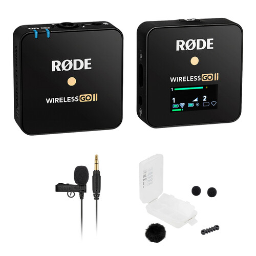 RODE Wireless GO II Single Wireless Microphone System/Recorder