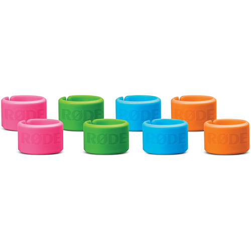RODE XLR-ID Color-Coordinated XLR Rings (Set of 8) XLR-ID B&H