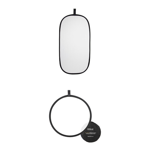 Rogue Photographic Design 2-in-1 Collapsible Reflector & Diffuser Kit (20 x 40", Silver/Natural White)