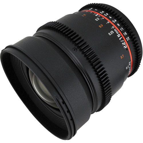 Rokinon 16mm T2.2 Cine Lens for Canon EF