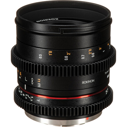 Rokinon 50mm T1.3 Compact High-Speed Cine Lens CV50M-MFT B&H