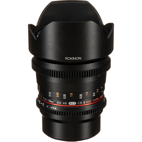 Rokinon 10mm T3.1 Cine DS Lens with MFT Mount for APS-C