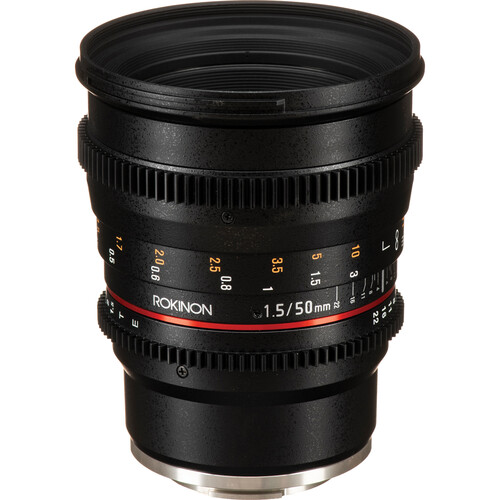 Rokinon 50mm T1.5 AS UMC Cine DS Lens for Sony E Mount