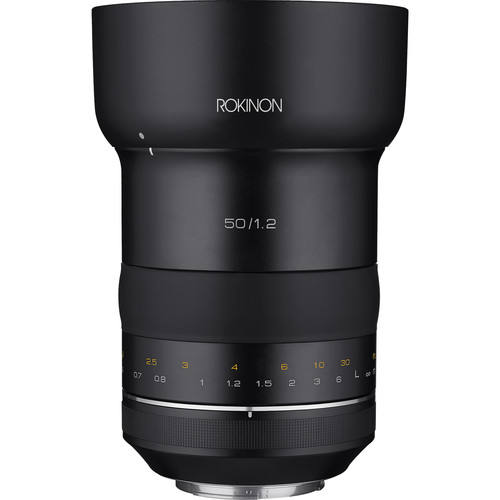 Rokinon SP 50mm f/1.2 Lens for Canon EF SP50M-C B&H Photo Video