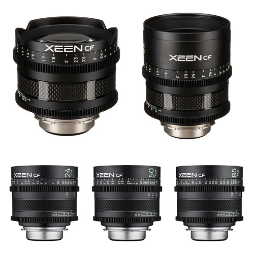 Rokinon XEEN CF Pro 5-Lens PL-Mount Cine Lens Kit