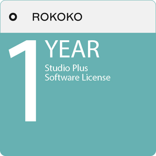 Rokoko Studio Plus Software (1-Year License)