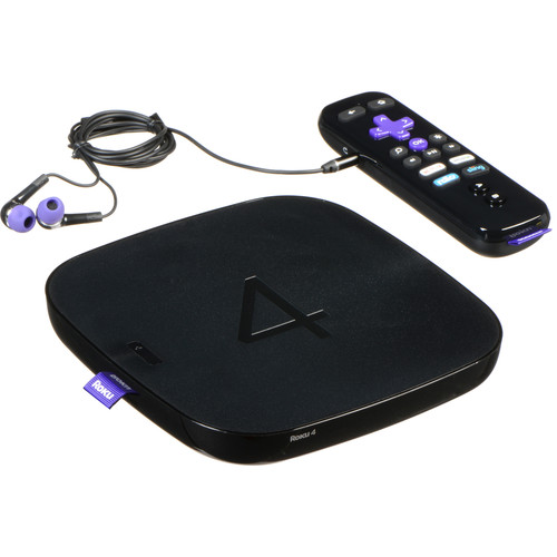 Roku 4 Streaming Media Player (4K/UHD)