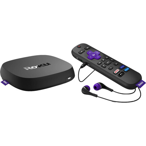 Roku Ultra 4K UHD Streaming Media Player with Voice Remote Pro (2022 Edition)