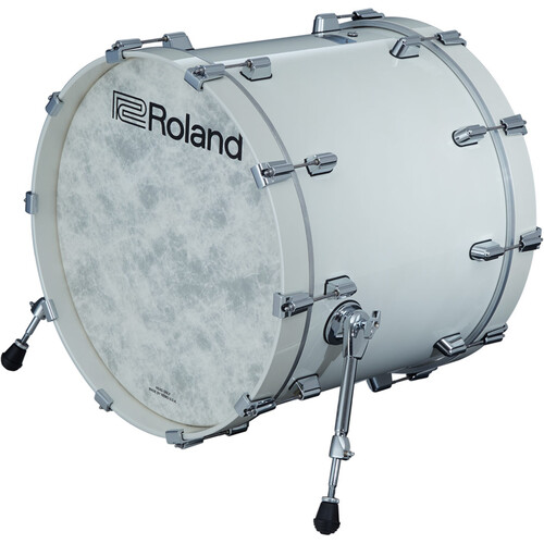 Roland KD-222 Full-Size V-Drums Acoustic Design 22" Kick Drum Pad (Pearl White)