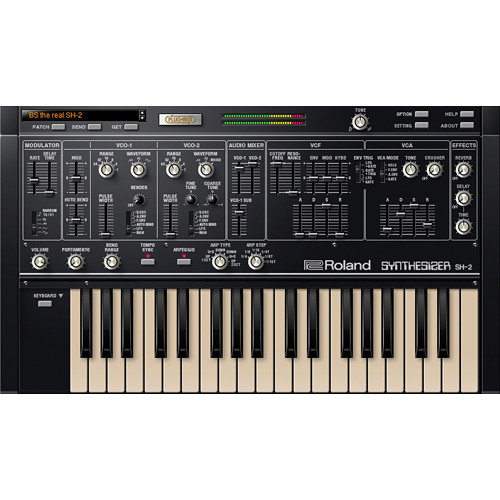 Roland SH-2 Plug-Out Software Synthesizer for SYSTEM-1 (Download)