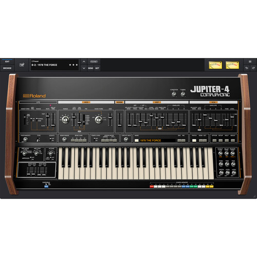 Roland JUPITER-4 Lifetime Key Software Synthesizer Plug-In