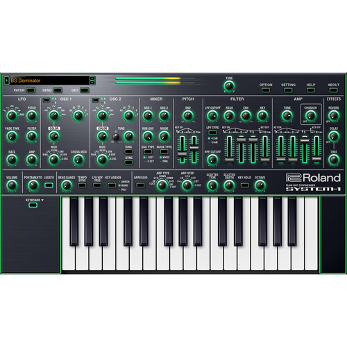 Roland SYSTEM-1 Lifetime Key Software Synthesizer Plug-In