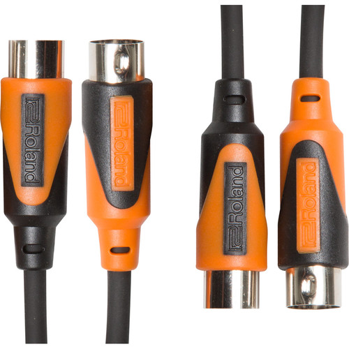 Roland Black Series Dual MIDI to Dual MIDI Cable (5')