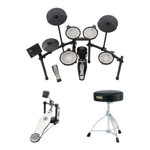 Roland TD-07KV V-Drums Electronic Drum Set Essentials Kit
